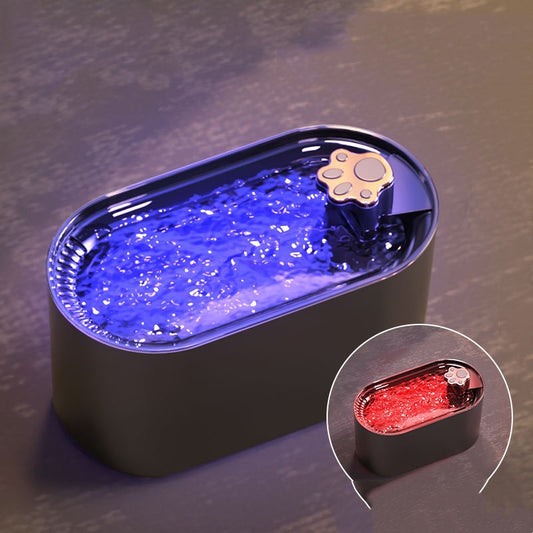 Fuente de Agua Automática Ultra Silenciosa 3L para Gatos y Perros – Sistema Inteligente LED y Filtro